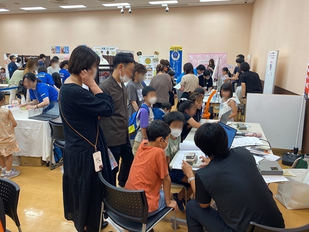 イオンモール新居浜で「東予おしごと体験フェス」に参加しました！